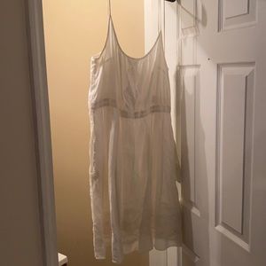 White Gap dress